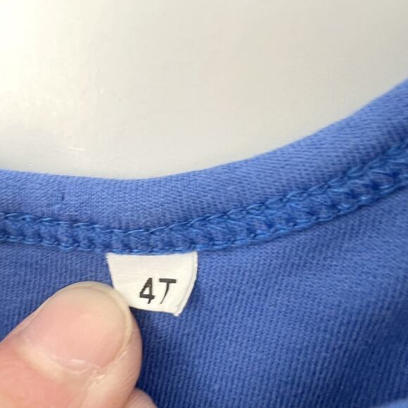 Jane + Jo Blue Tunic Top Dress - Picture 5 of 8